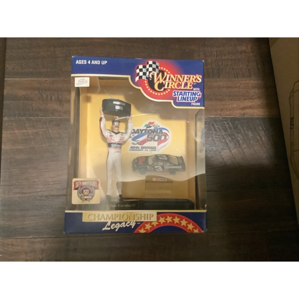 Winner's Circle Dale Earnhardt Daytona 500 Action Figure & Car Set 1998